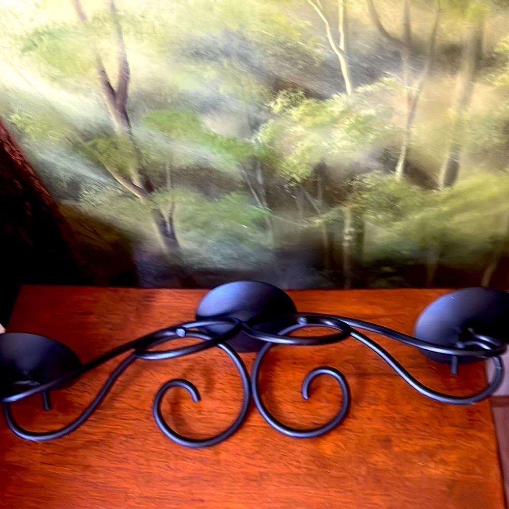 Southern Living Red Mountain "candle holder stand..